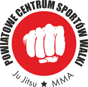 Logo powiatowego centrum sportów walki Ju-Jitsu i MMA
