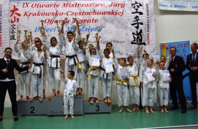 Więcej o: IX Otwarte Mistrzostwa Jury Krakowsko-Częstochowskiej Oyama Karate Dzieci i Młodzieży