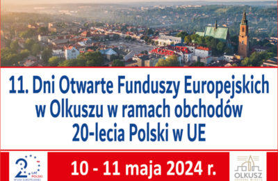 Więcej o: Atrakcyjne Dni Otwarte Funduszy Europejskich w Olkuszu