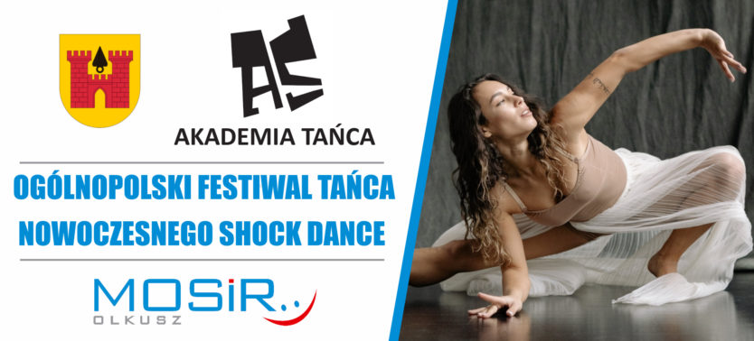 Slajder promujący Ogólnopolski Festiwal Tańca Nowoczesnego Shock Dance